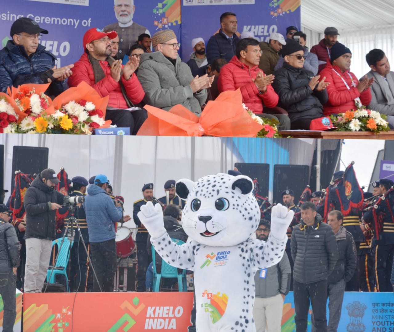 'CM Omar Abdullah expresses delight at successful conduct of 5th Khelo India Winter Games at Gulmarg'